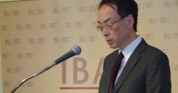Mr Nobuchika Mori Commissioner Of The Japanese Fsa Addresses The